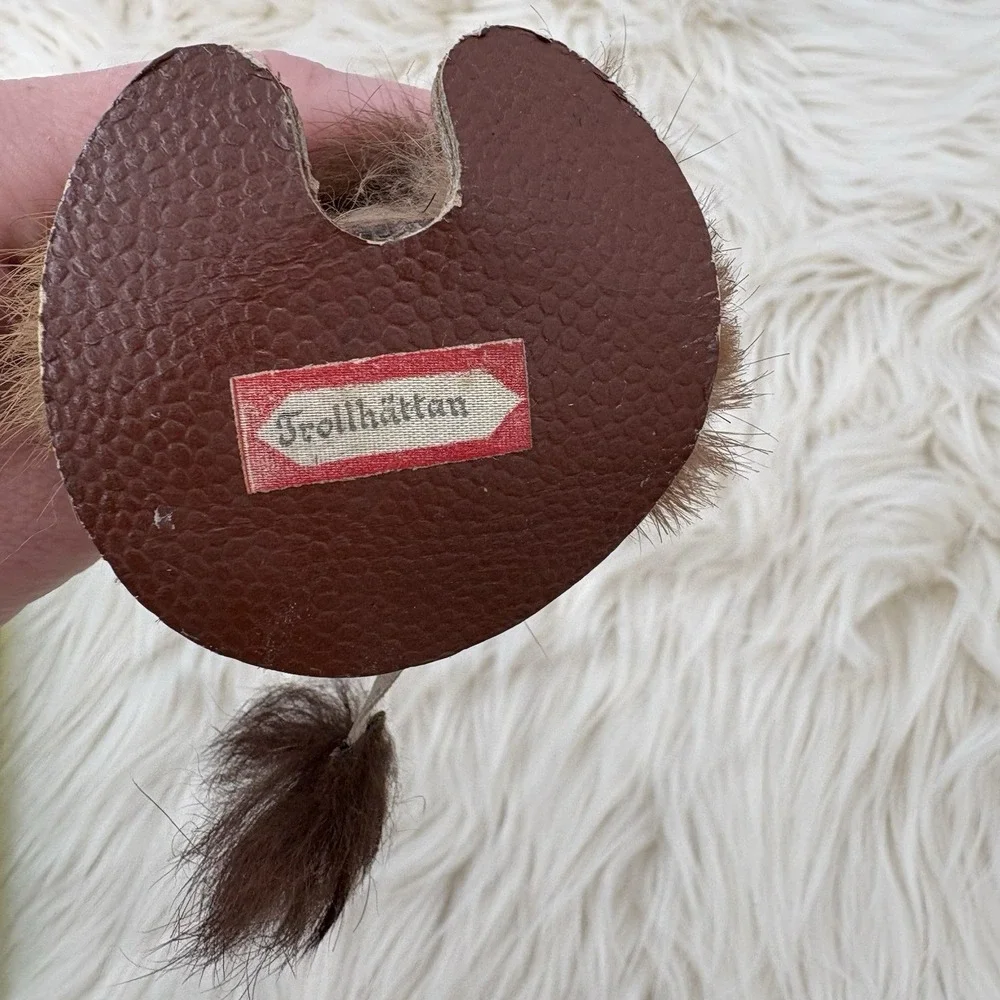 Vintage Handmade Mink Fur Animal Toy 5